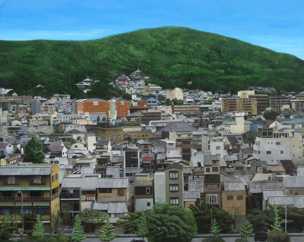 京都風景画 Web個展 東山の眺望