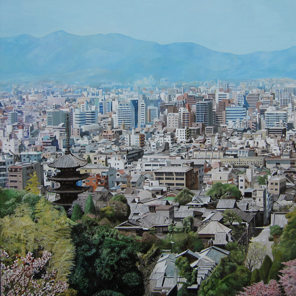京都風景画 Web個展 東山からの眺望