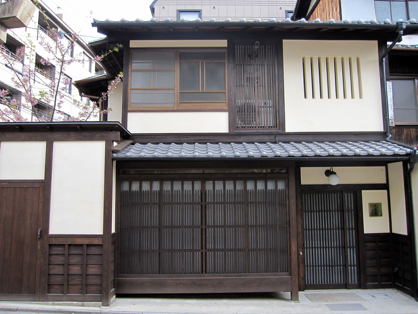 京町家写真 改築 風景