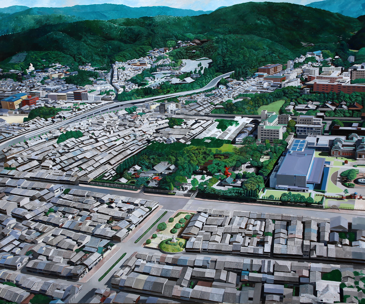 京都風景画 Web個展 豊国神社