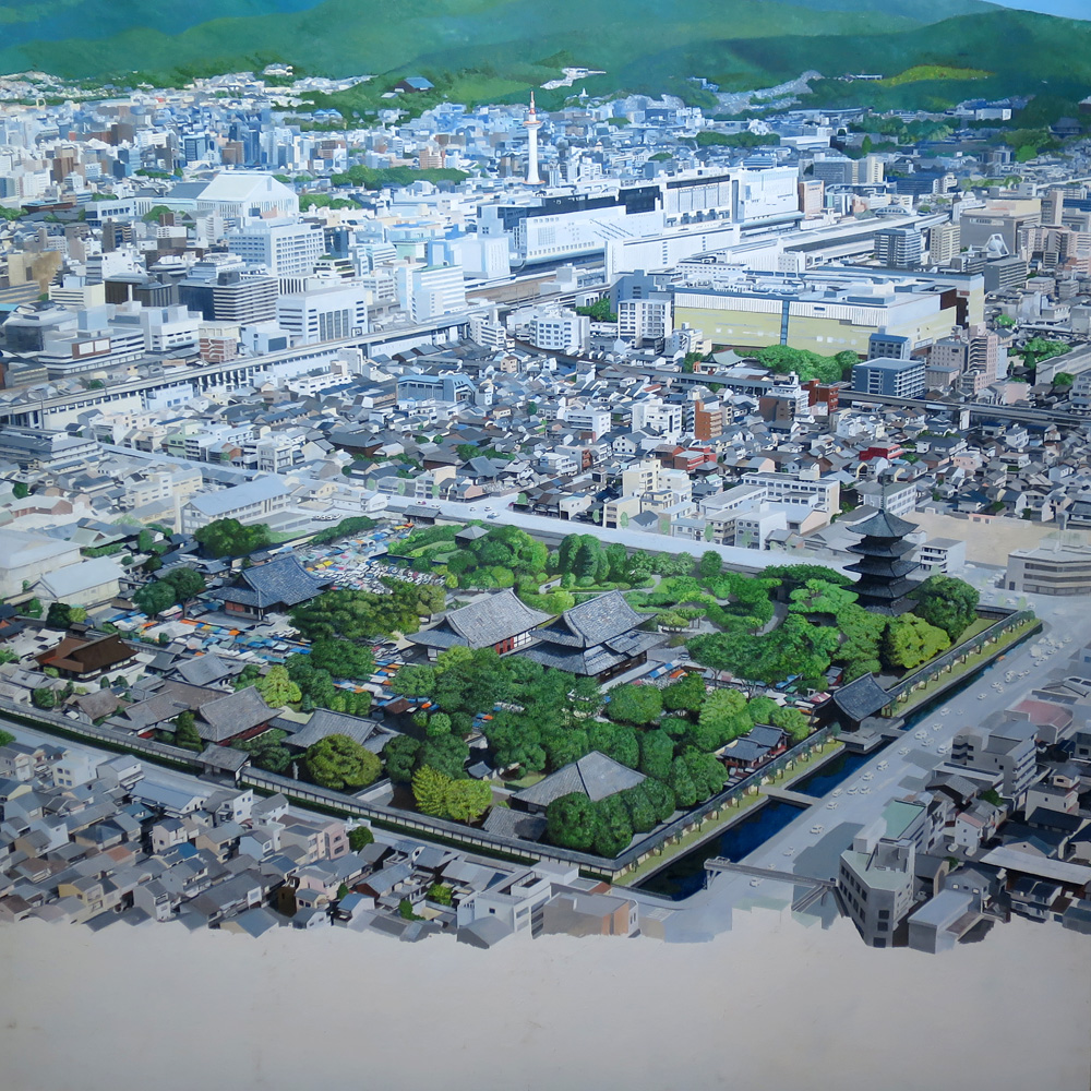 Web個展 風景画 制作過程