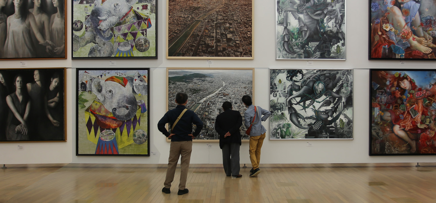京都風景 作品展 会場風景