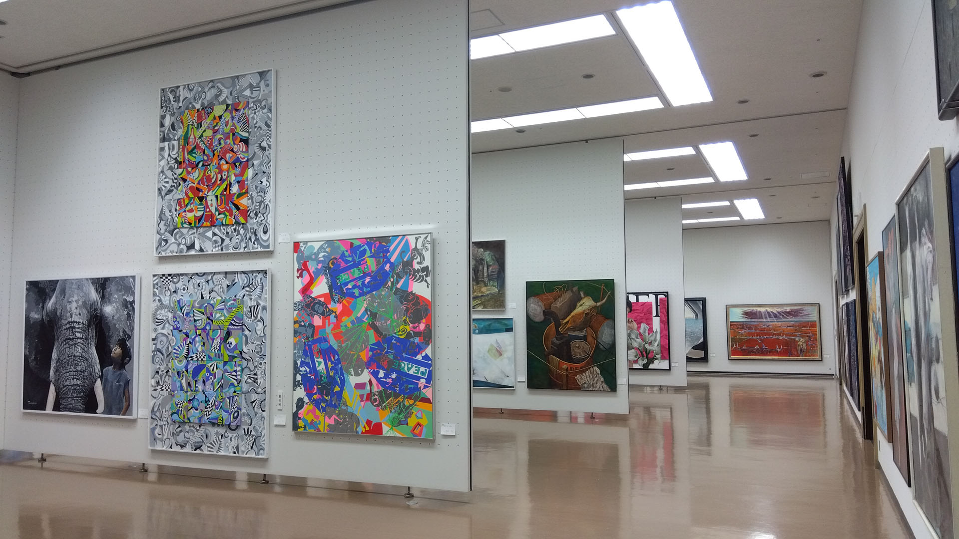 ９２回　独立展　大阪巡回展