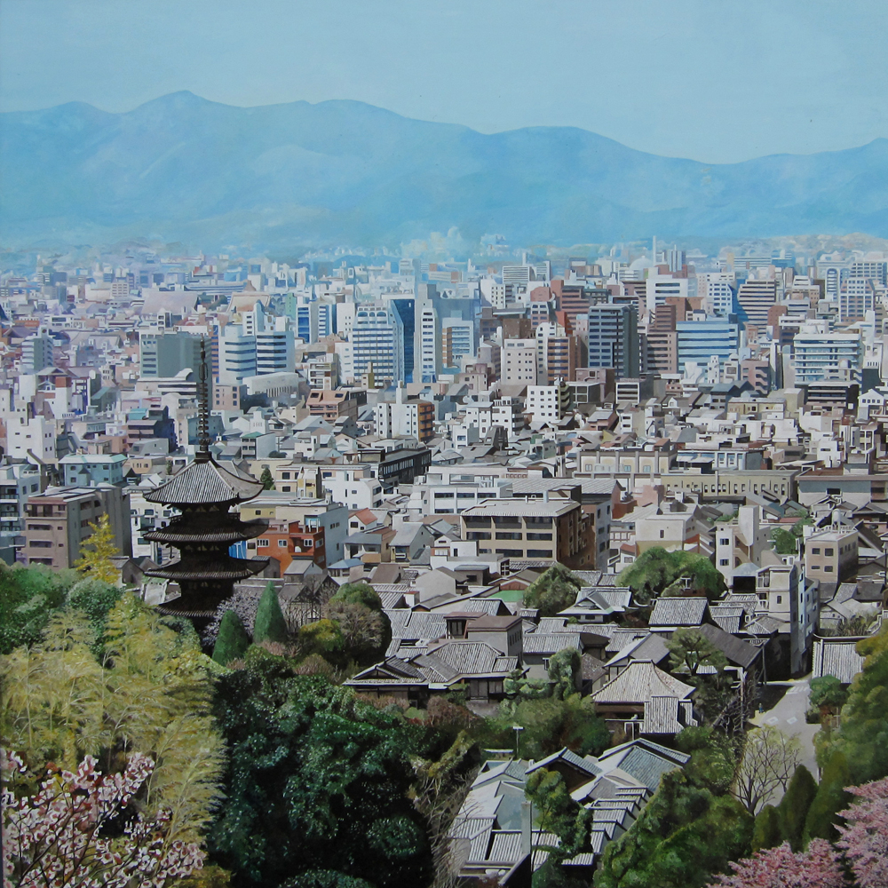 京都風景画 Web作品展 東山からの眺望